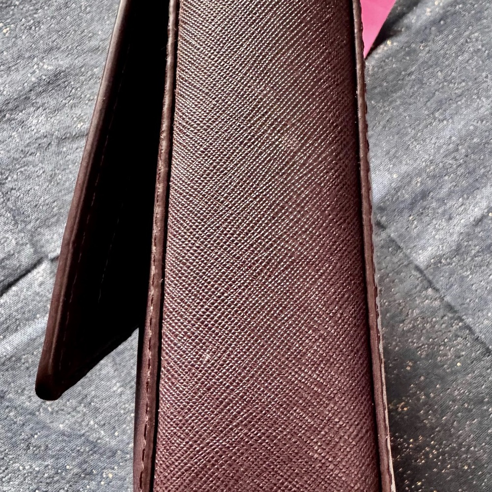 Kate Spade Brown Crossbody Bag Minimalist Design - Picture 9 of 11
